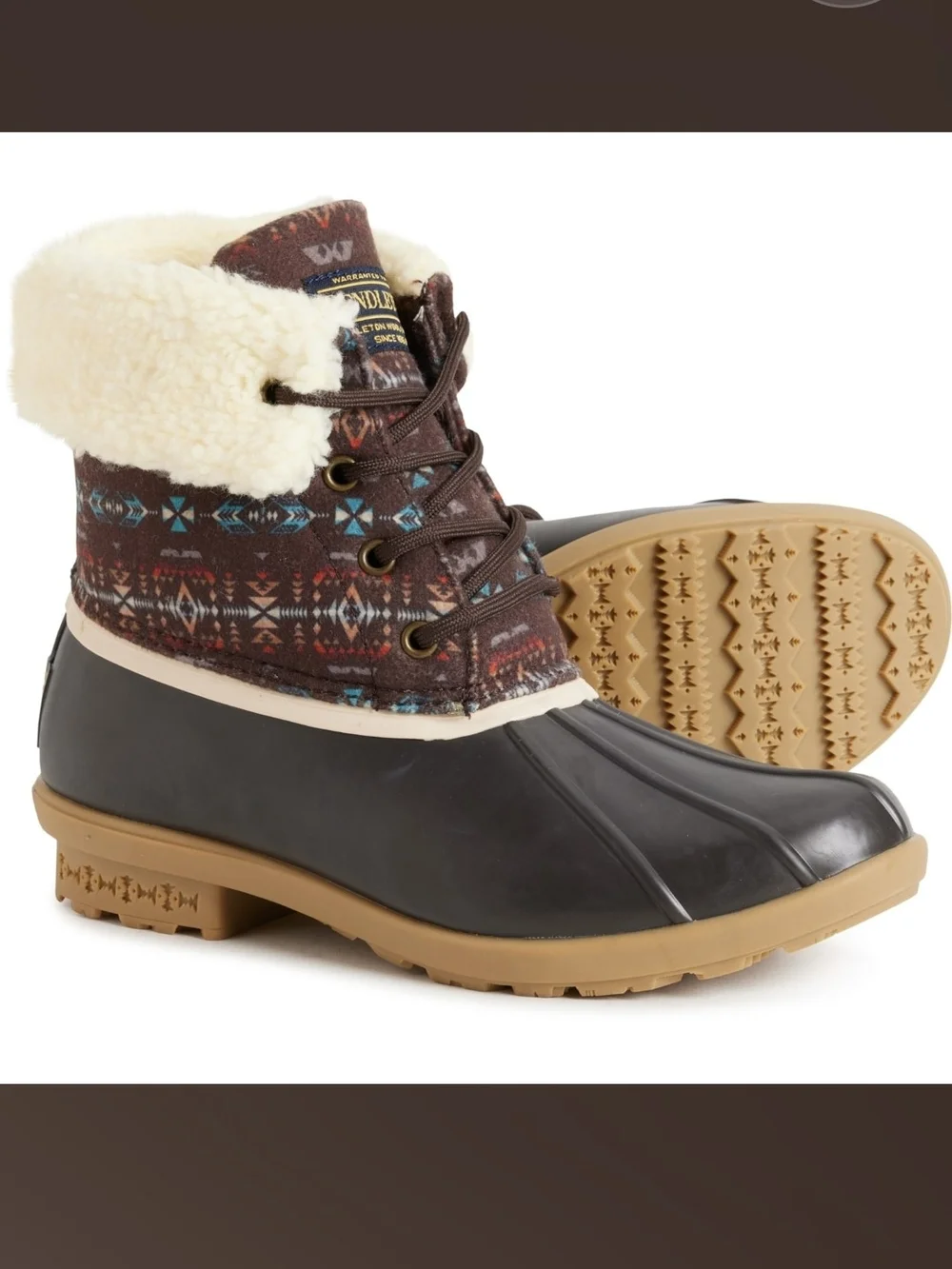 Pendleton's Diamond Peak Mid duck boots